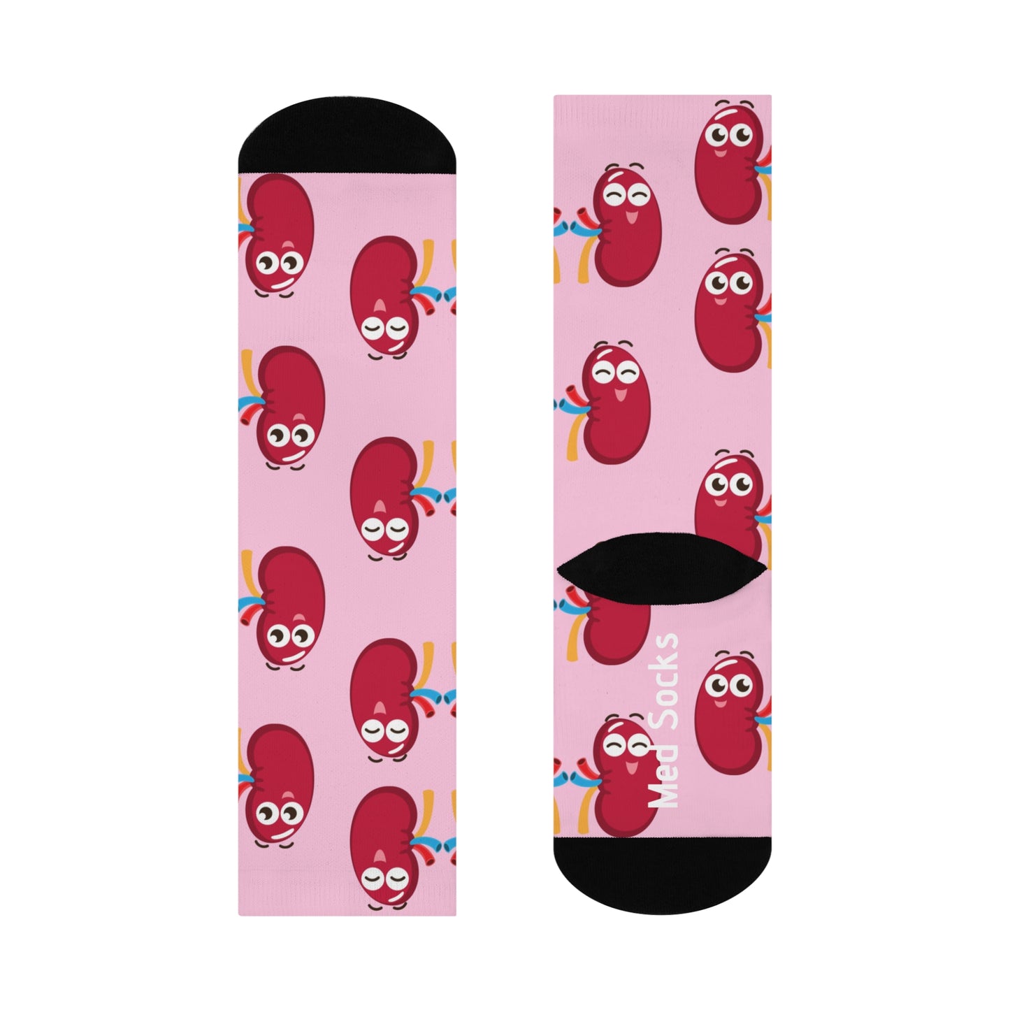 Nephrology Cushioned Crew Socks
