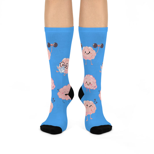 Neurology Cushioned Crew Socks
