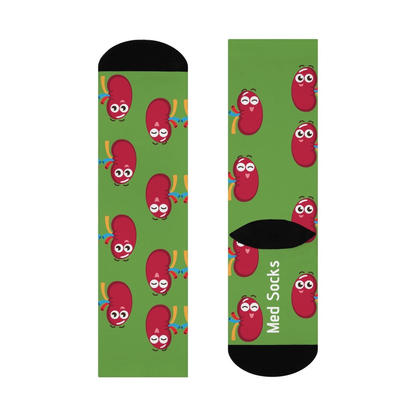 Nephrology Cushioned Crew Socks