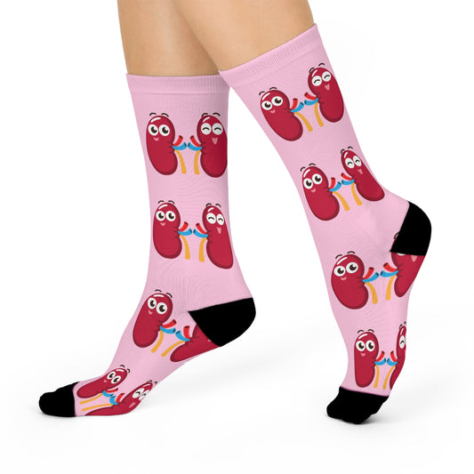 Nephrology Cushioned Crew Socks
