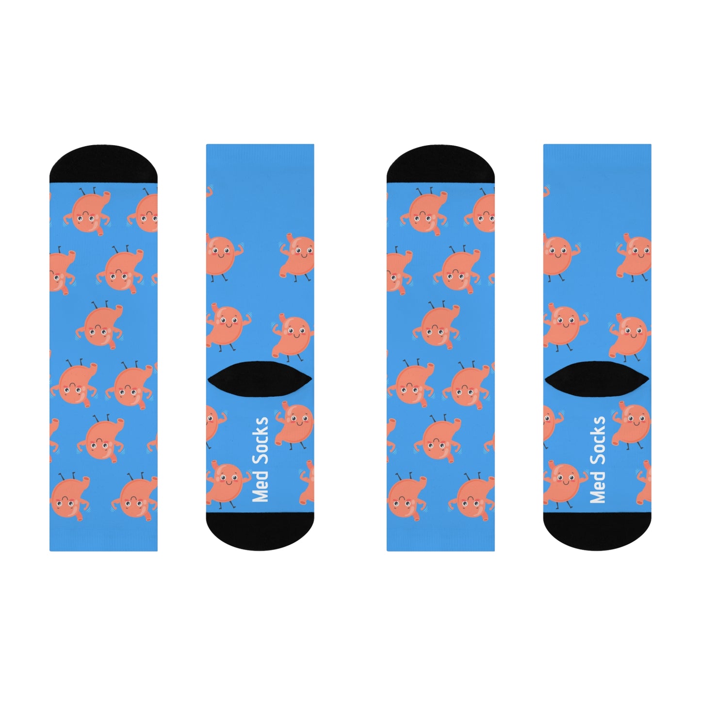 Gastroenterology Cushioned Crew Socks