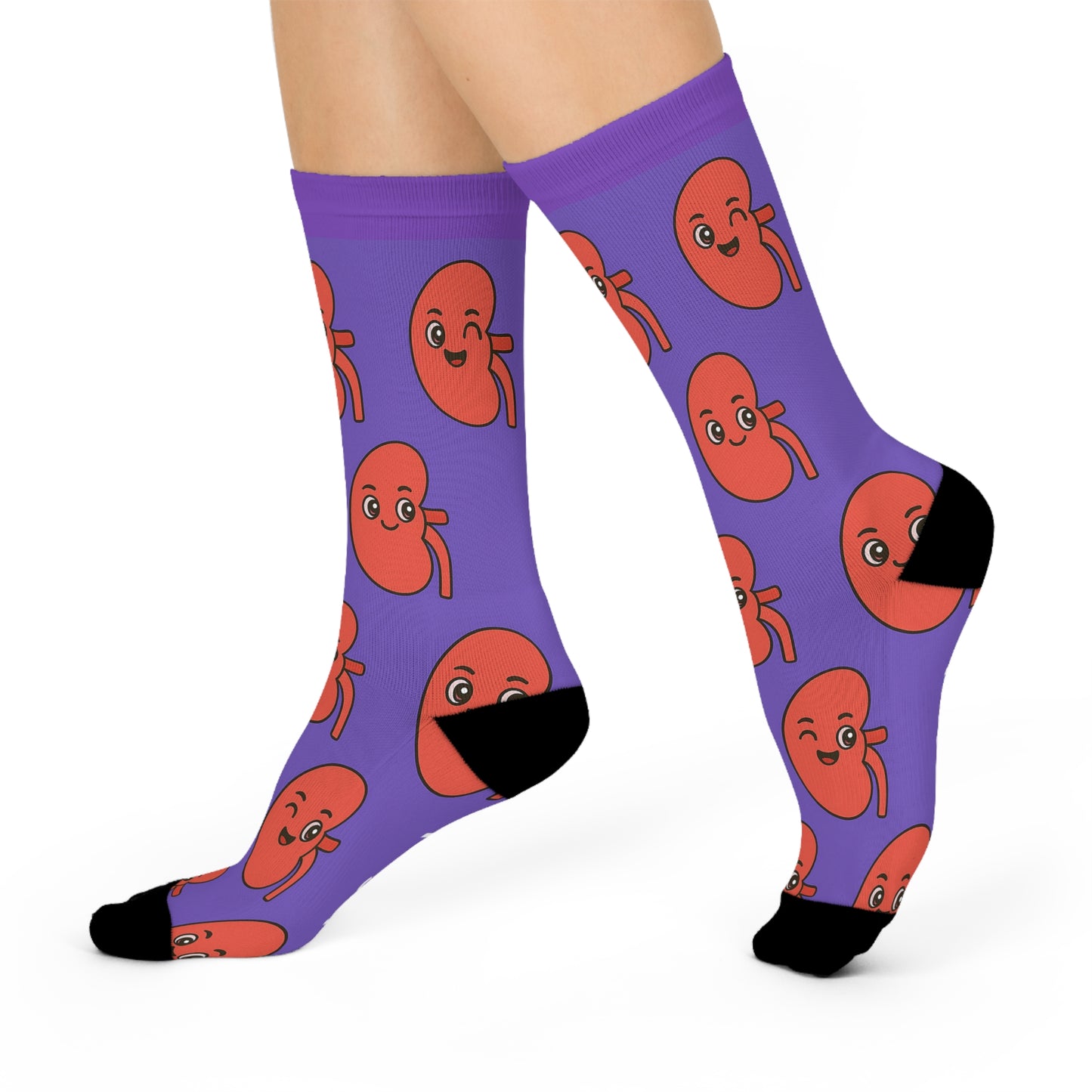 Nephrology Cushioned Crew Socks