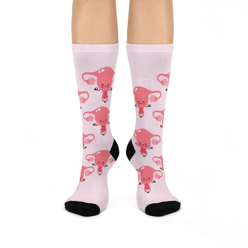 Obstetrics and Gynaecology Cushioned Crew Socks — MedSocks NZ cushioned medical socks