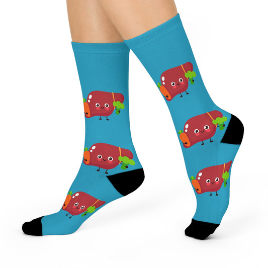 Gastroenterology Cushioned Crew Socks