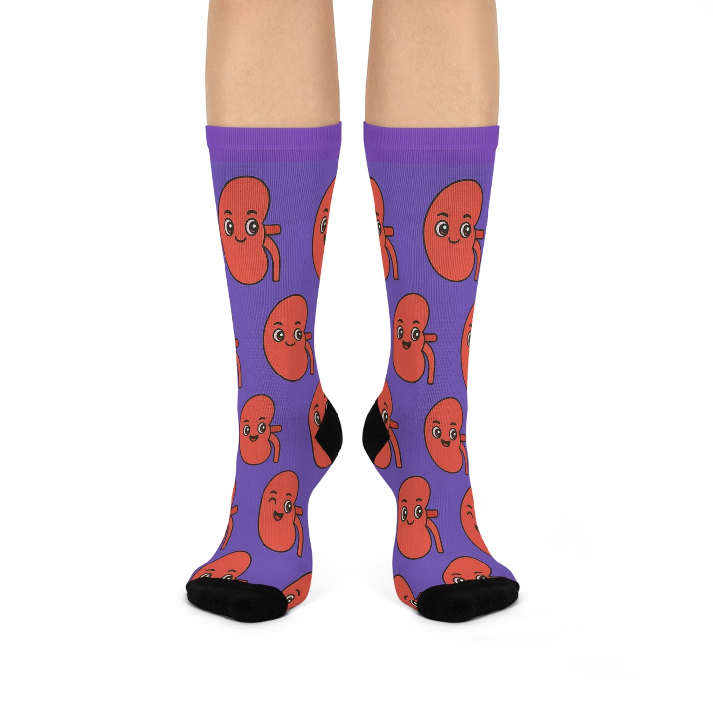 Nephrology Cushioned Crew Socks
